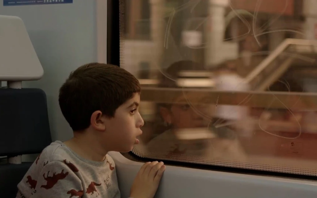 Minimalist architectural design website mockup