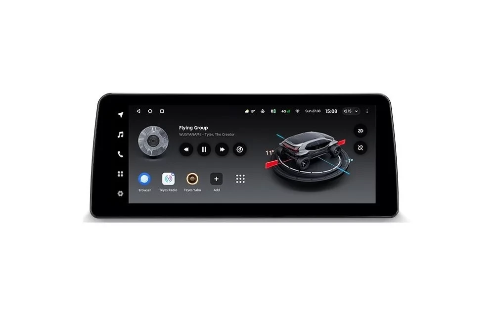 Teyes CC4 PRO Main Interface in Car Dashboard
