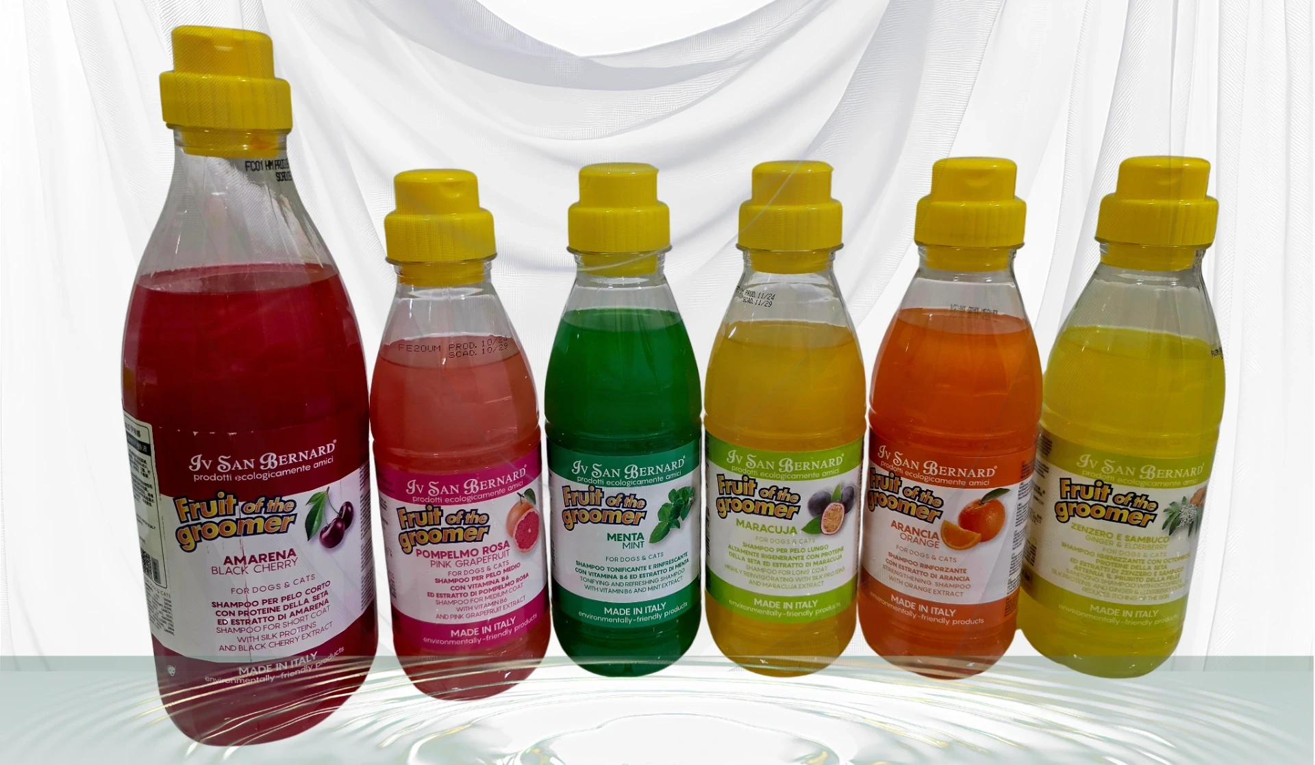 Natural shampoos and grooming brushes