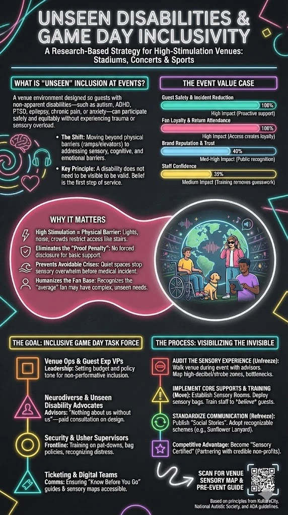 Staff members undergoing inclusivity training in a classroom setting