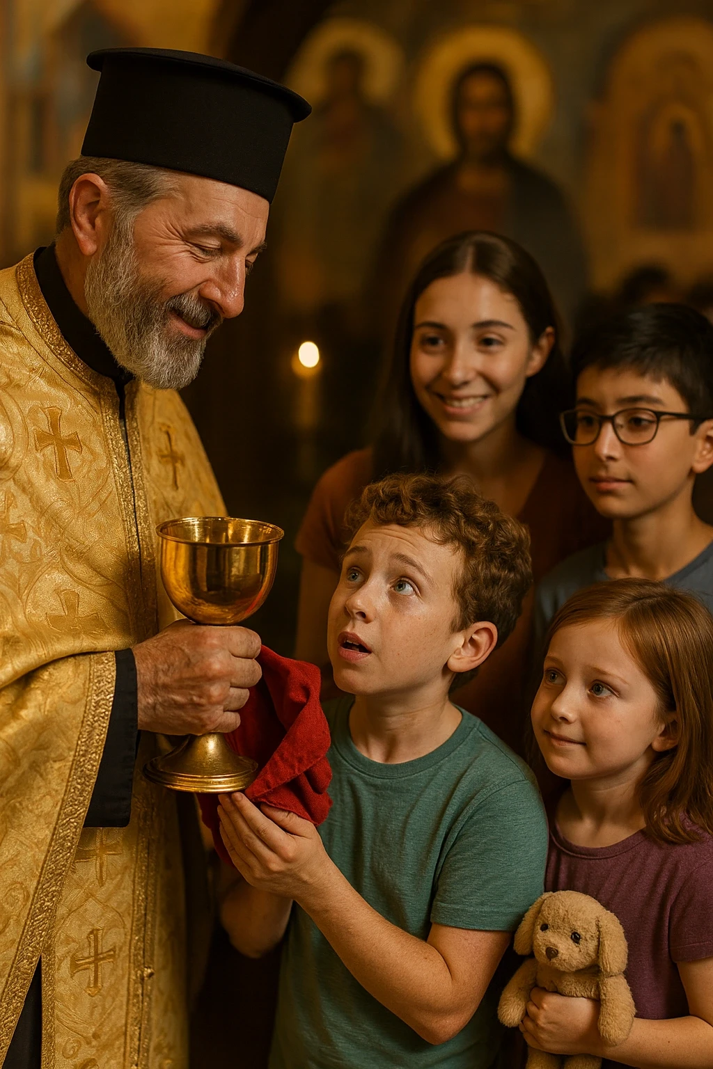 Child-friendly Lent learning resource with illustrations