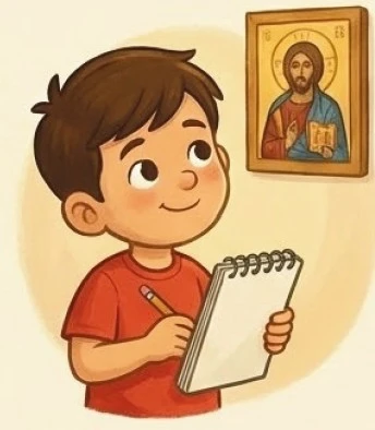 Illustration of a friendly fern character representing sensory needs