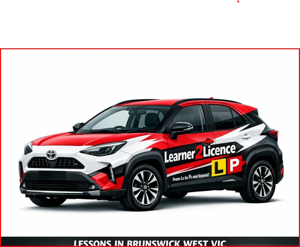 Student learning to drive safely