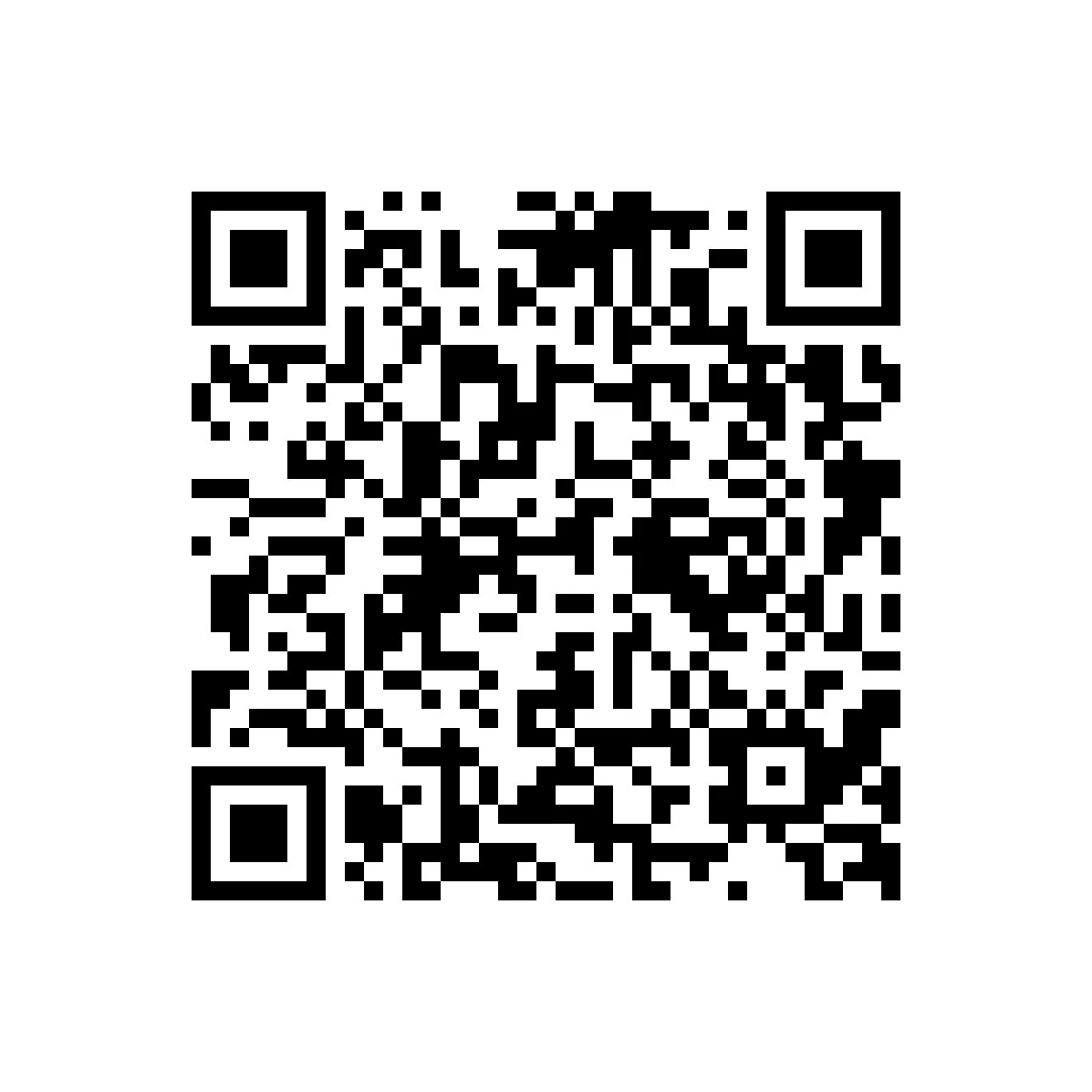 QR Code linking to Curriculum Vitae