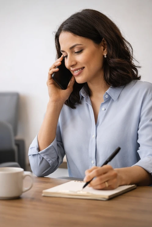 Strategic planning session in a modern office