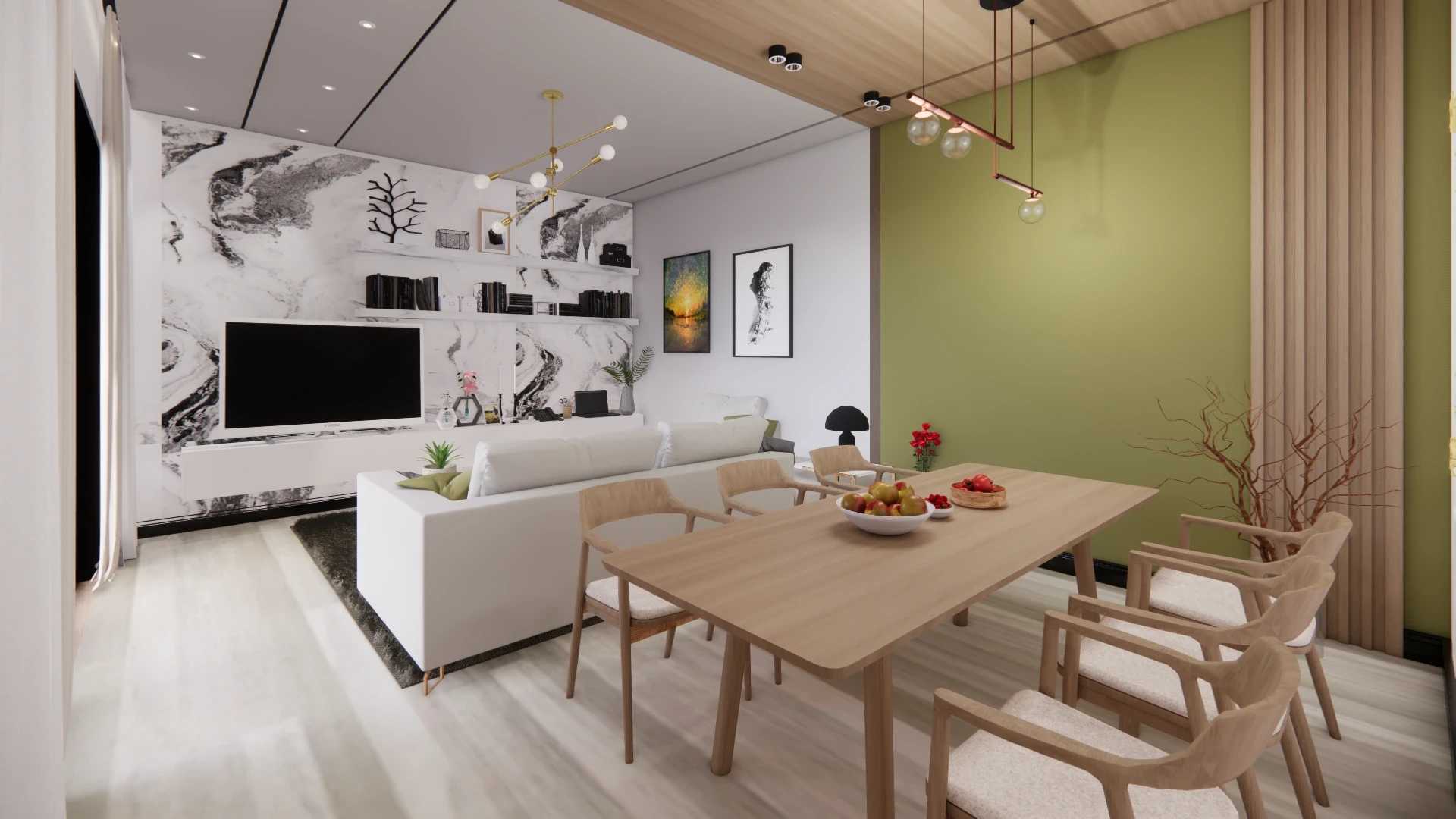 Modern Flats interior