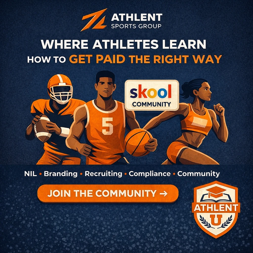 Student athletes engaged in professional development