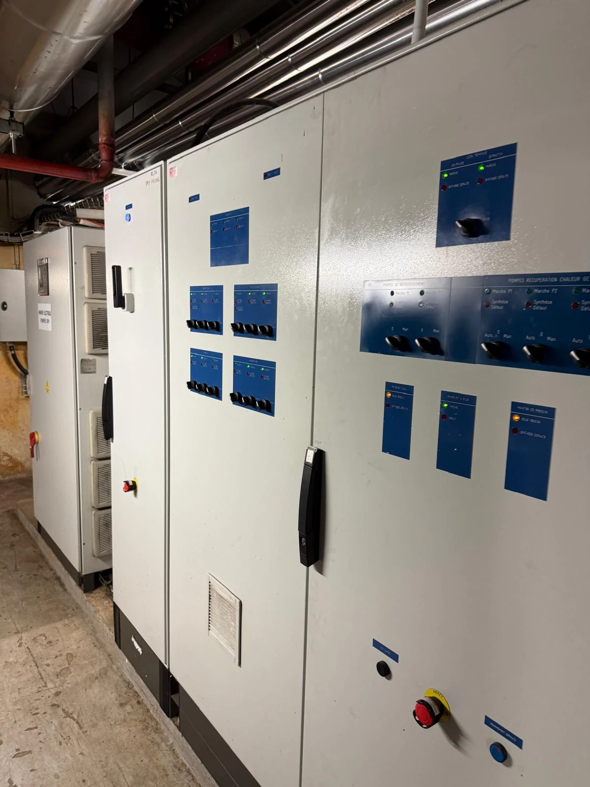 Chambre froide et vitrine réfrigérée