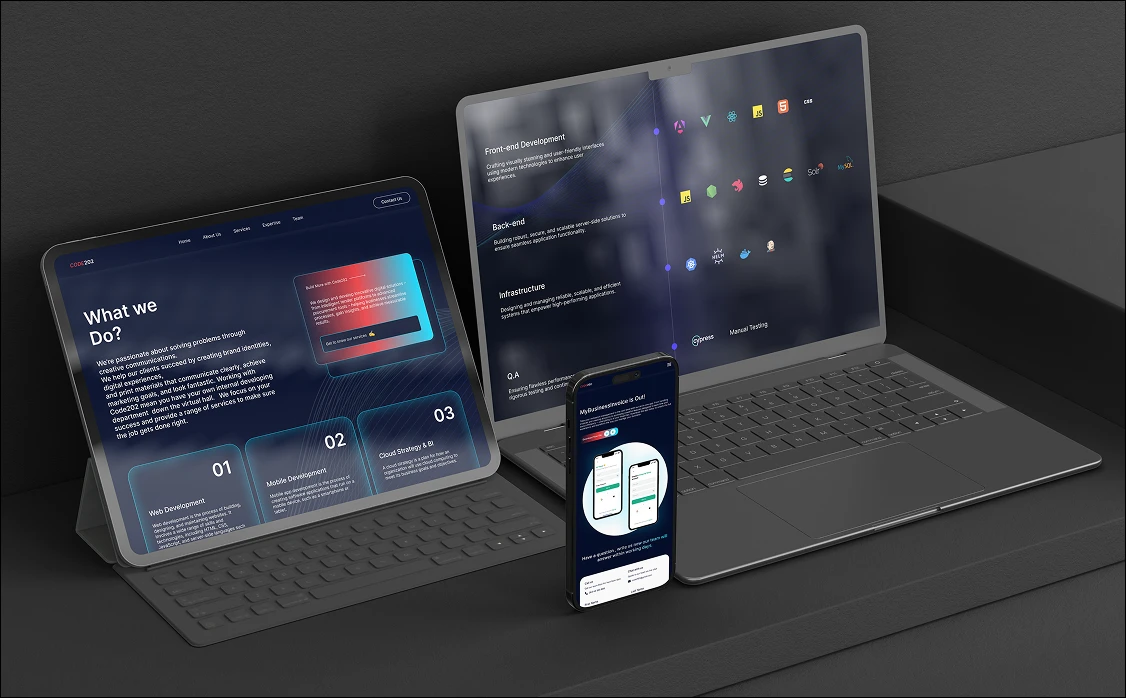 FinTech Dashboard Project Thumbnail
