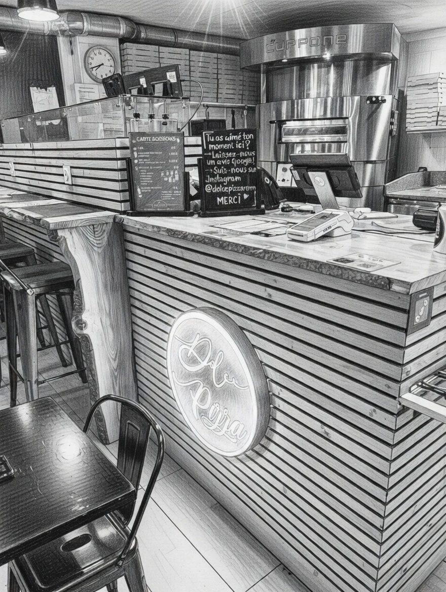 Ambiance chaleureuse du restaurant