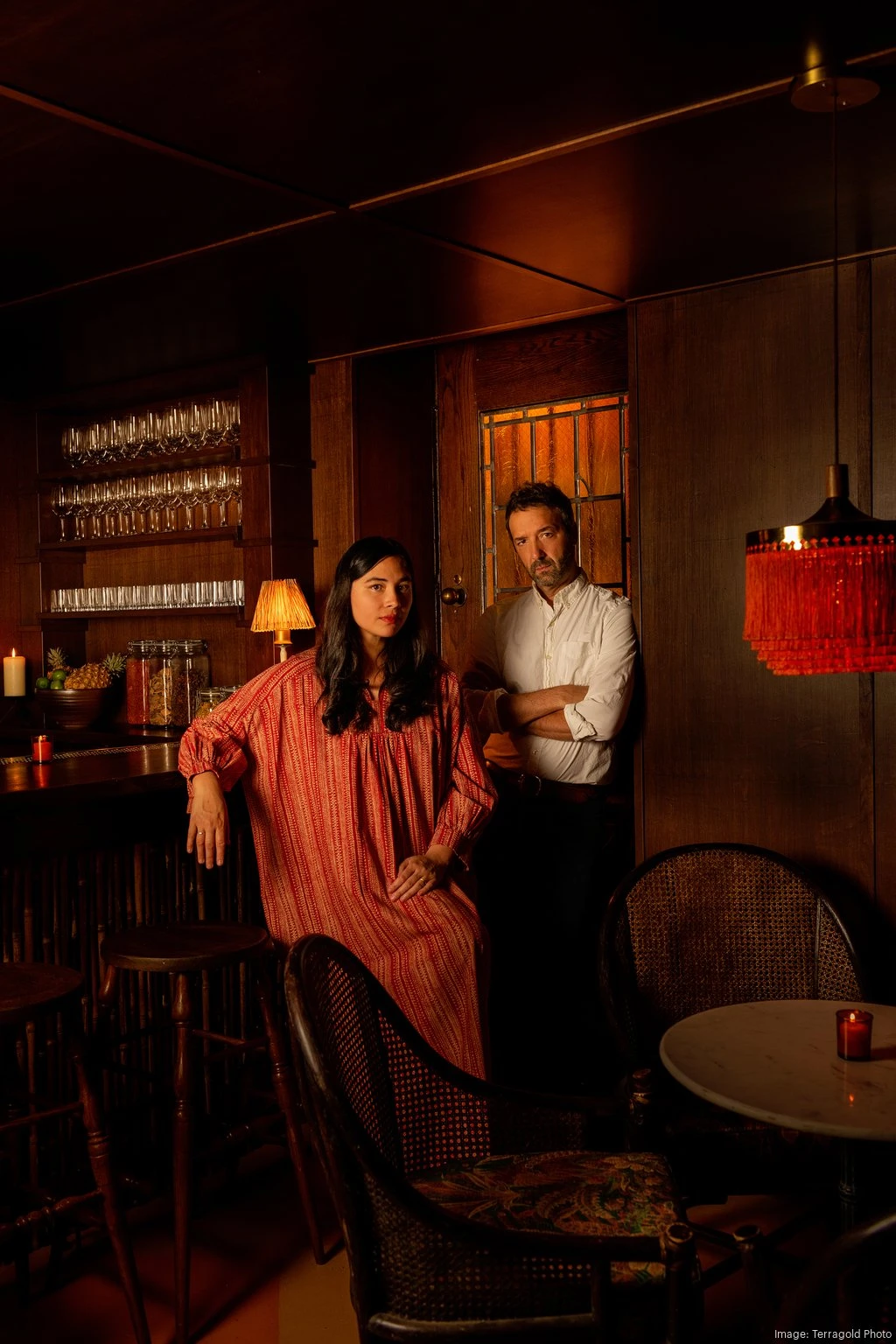 Downtown neighborhood life