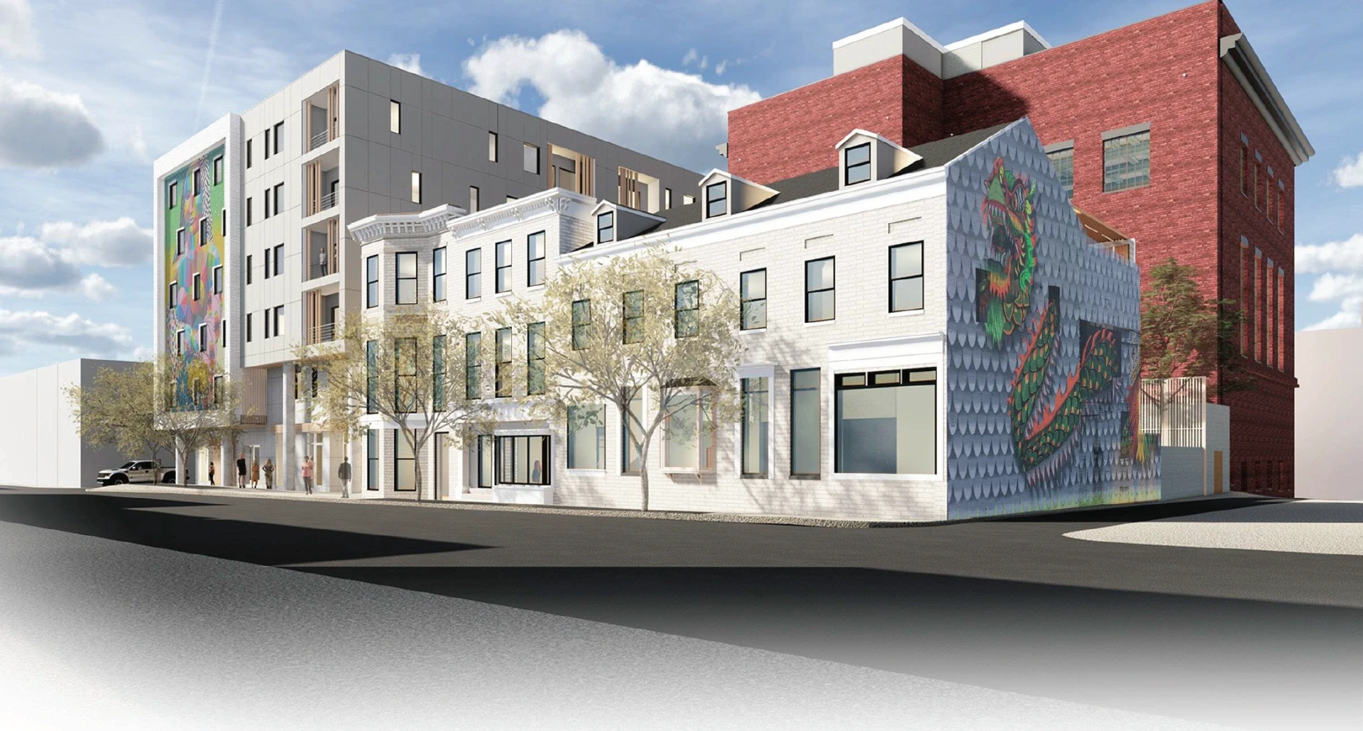 Leasing gallery at 400 Park