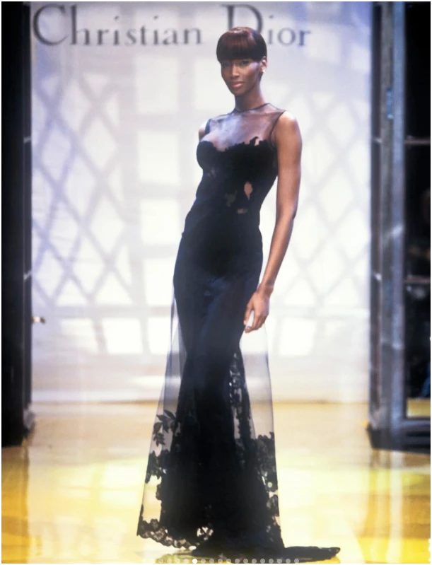 High-fashion editorial modeling background