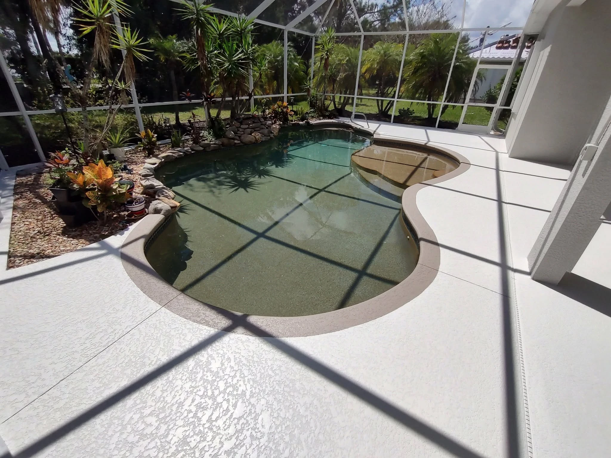 Restored Driveway in Palm Bay - After