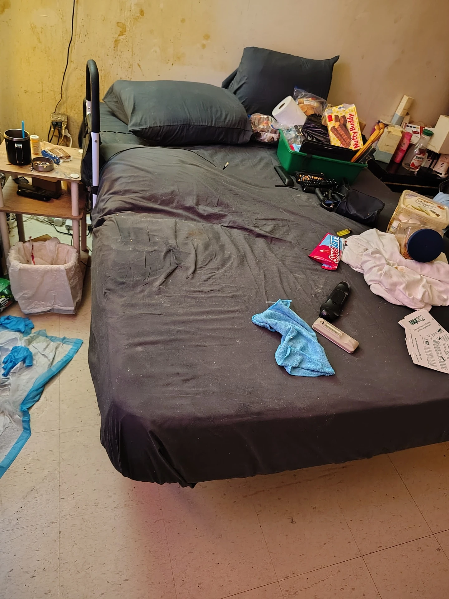 Bathroom after routine care