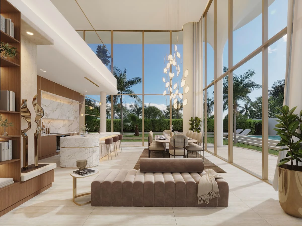 Living room interior