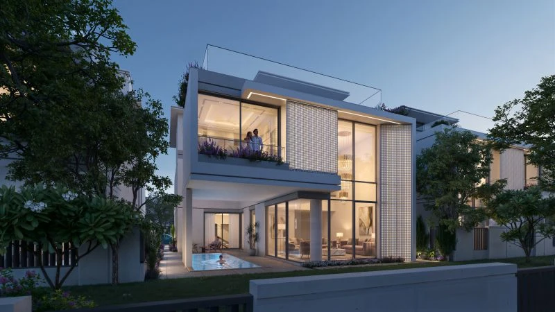 Villa with private pool — placeholder photo