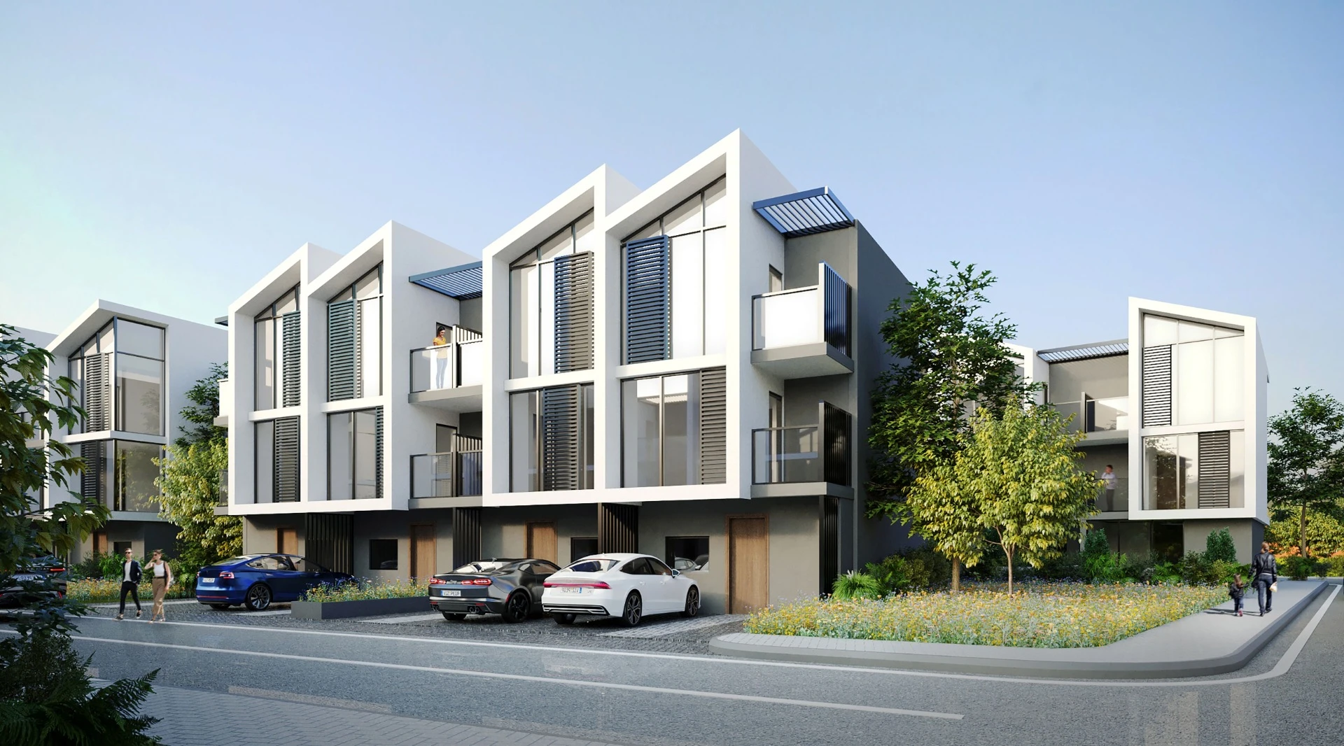 التصميم المعماري الإيطالي الفاخر للمشروع