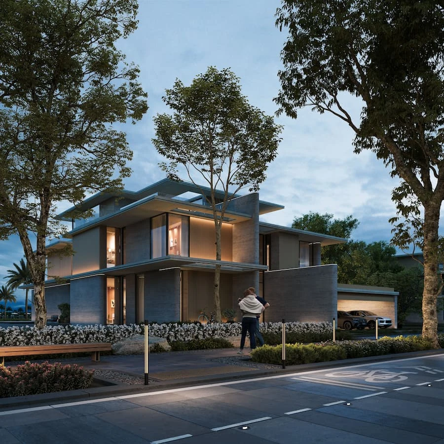 Residence among greenery