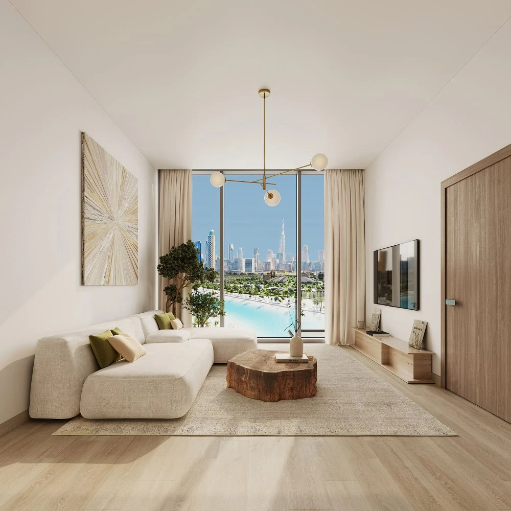 Azizi Riviera 1-Bedroom Apartment Interior