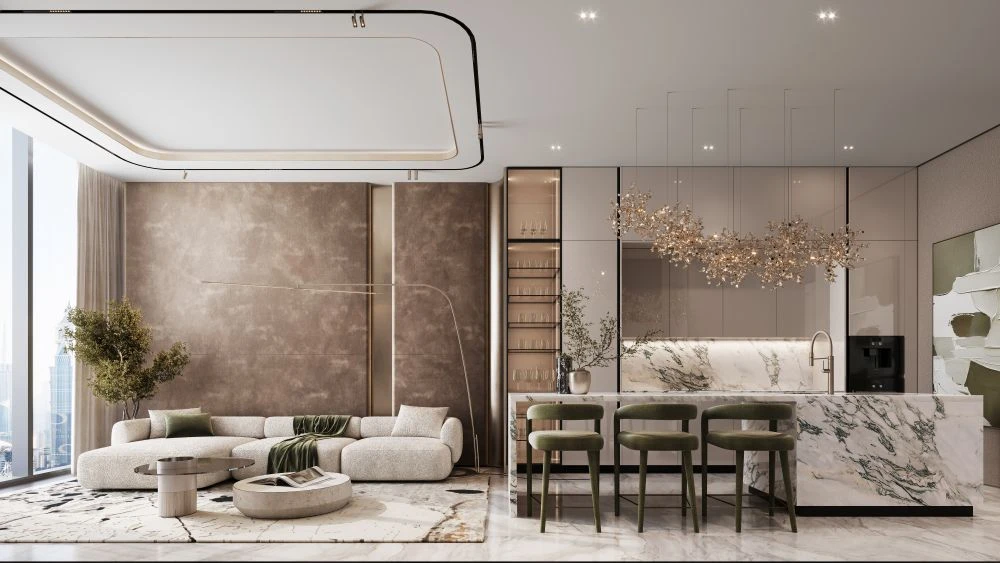 Burj Azizi 3-Bedroom Freehold Apartment