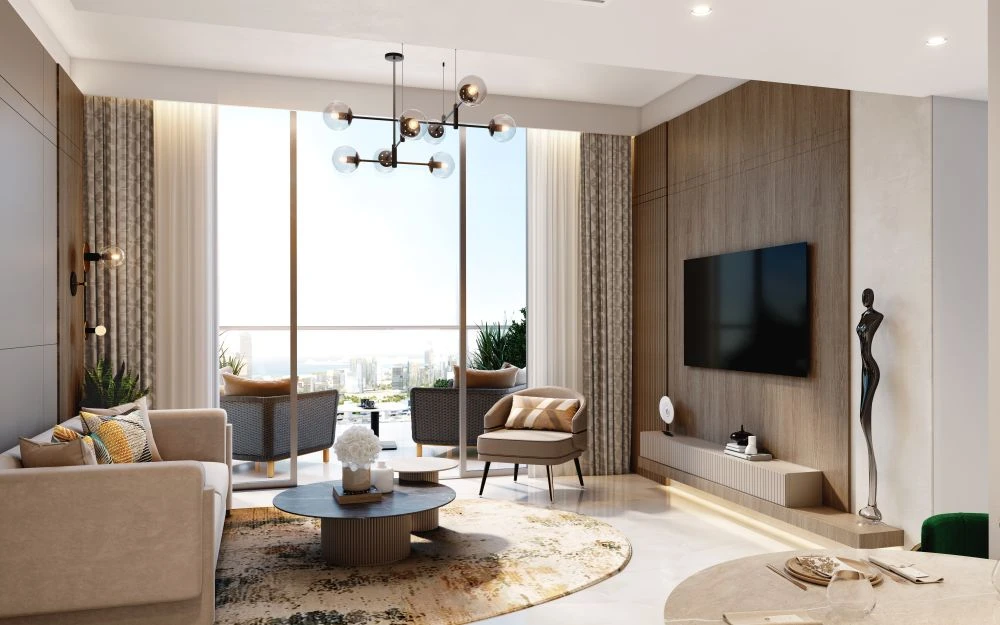 Azizi Milan 2-Bedroom Apartment Interior