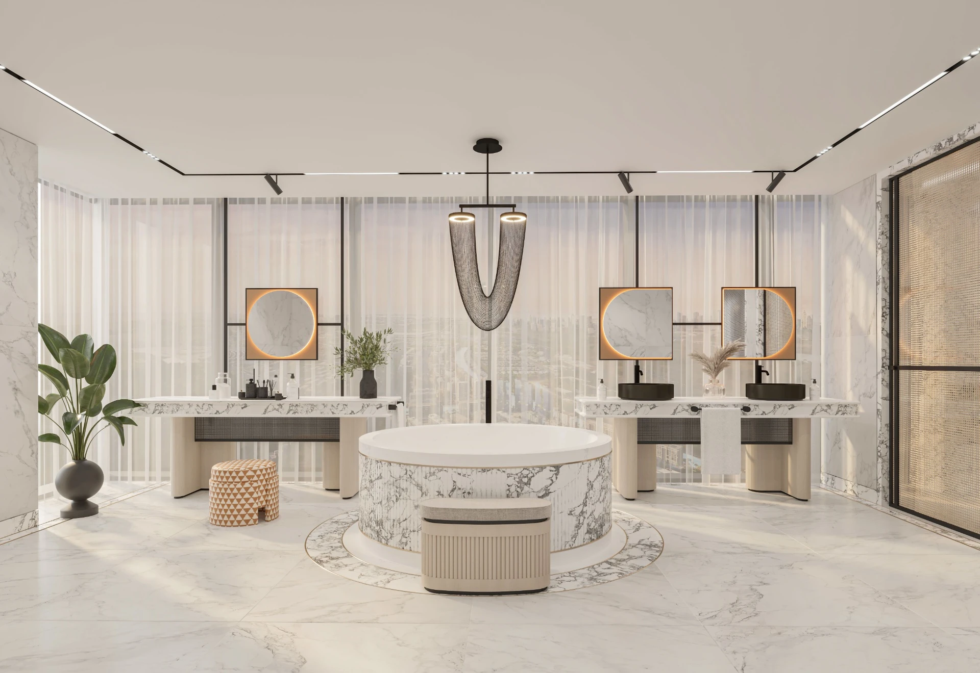 Luxury Master Suite Bedroom