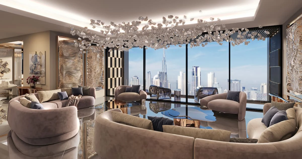 Master bedroom suite