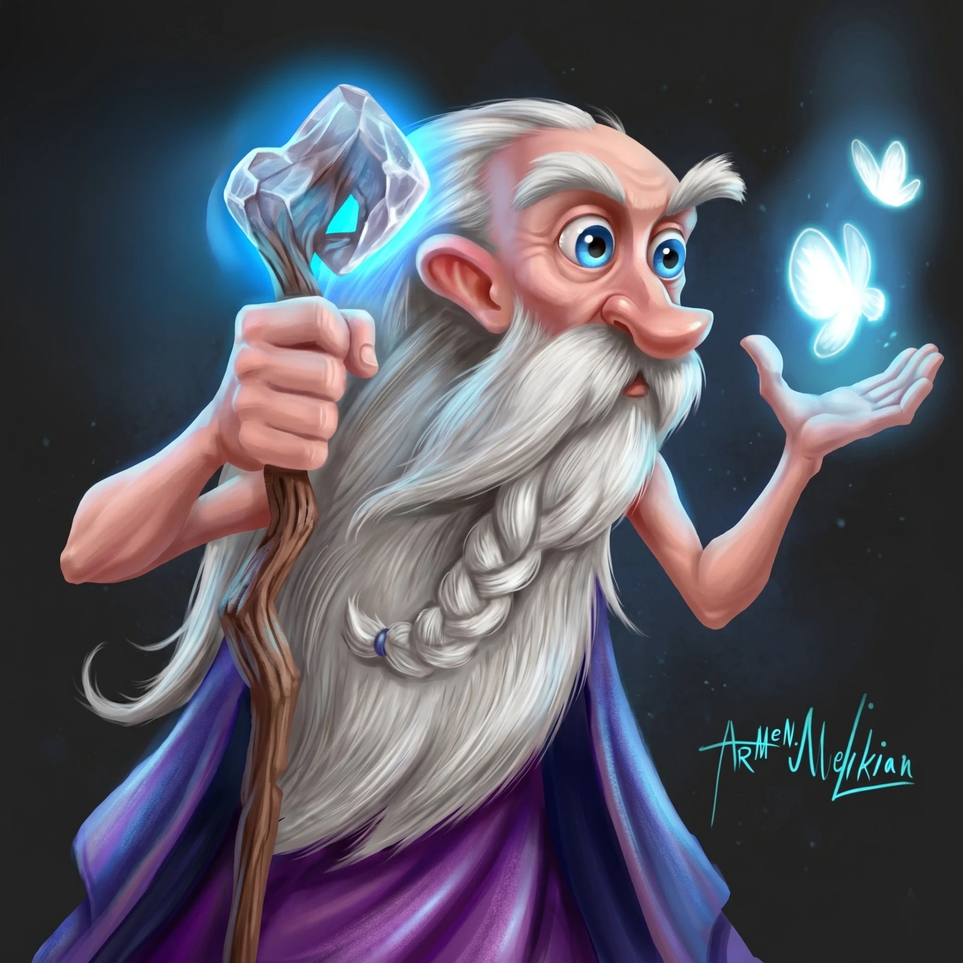 Stylized illustration