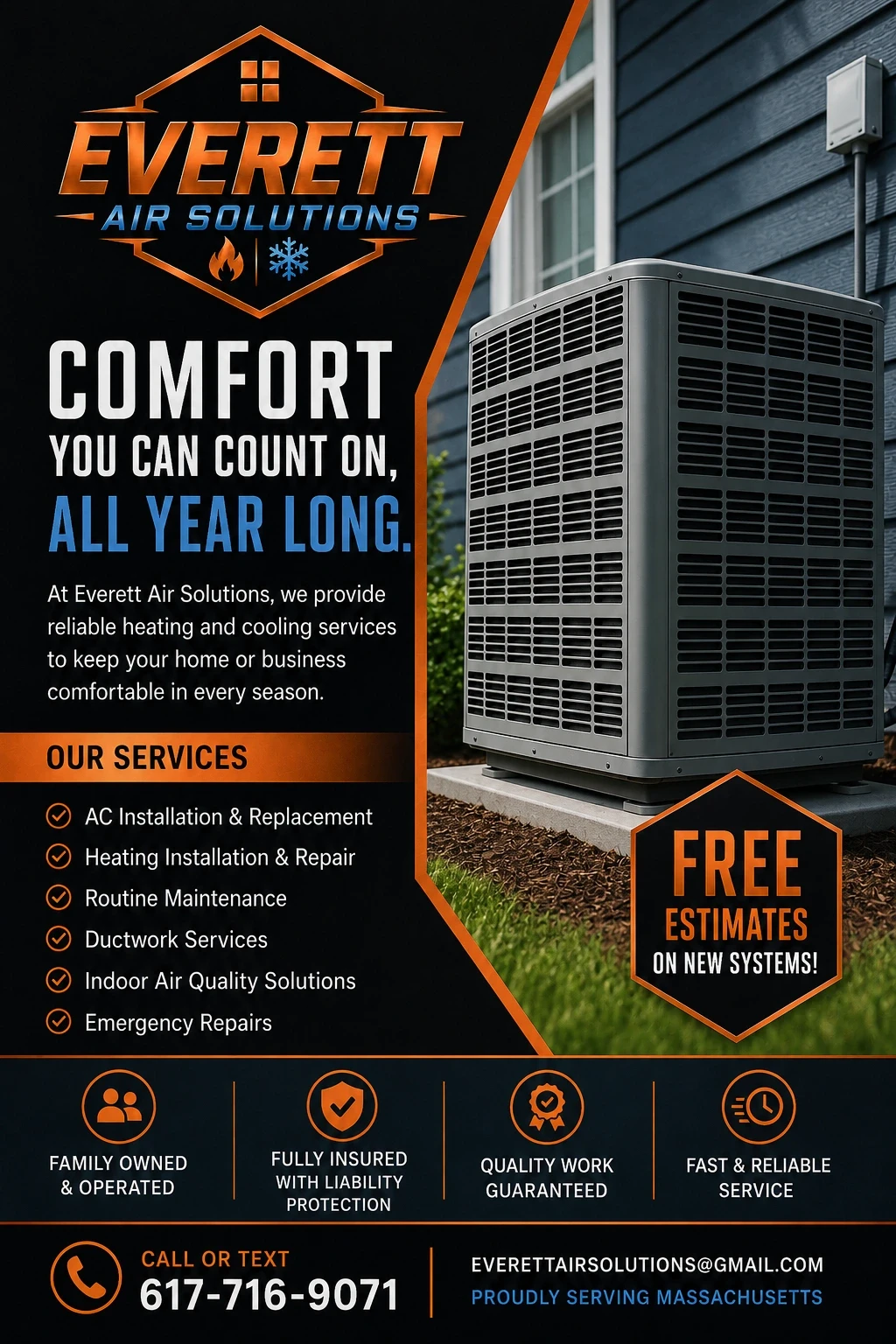 Everett HVAC Team in Townsend