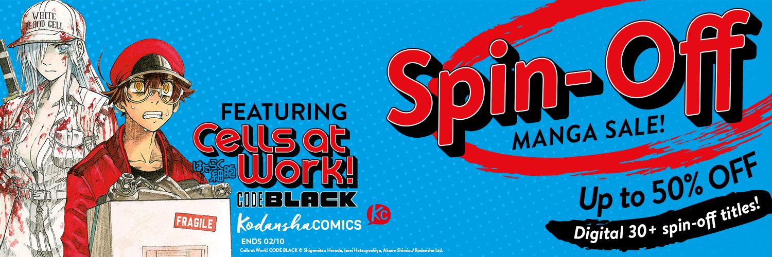 Spin-Off Manga Sale - up to 50% off