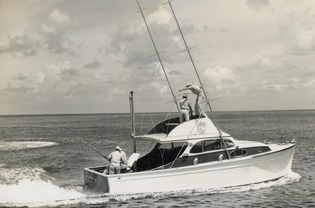 Rybovich Hull 1 - Miss Chevy II - running shot