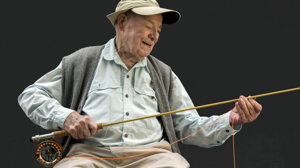 Fly-fishing Lefty Kreh