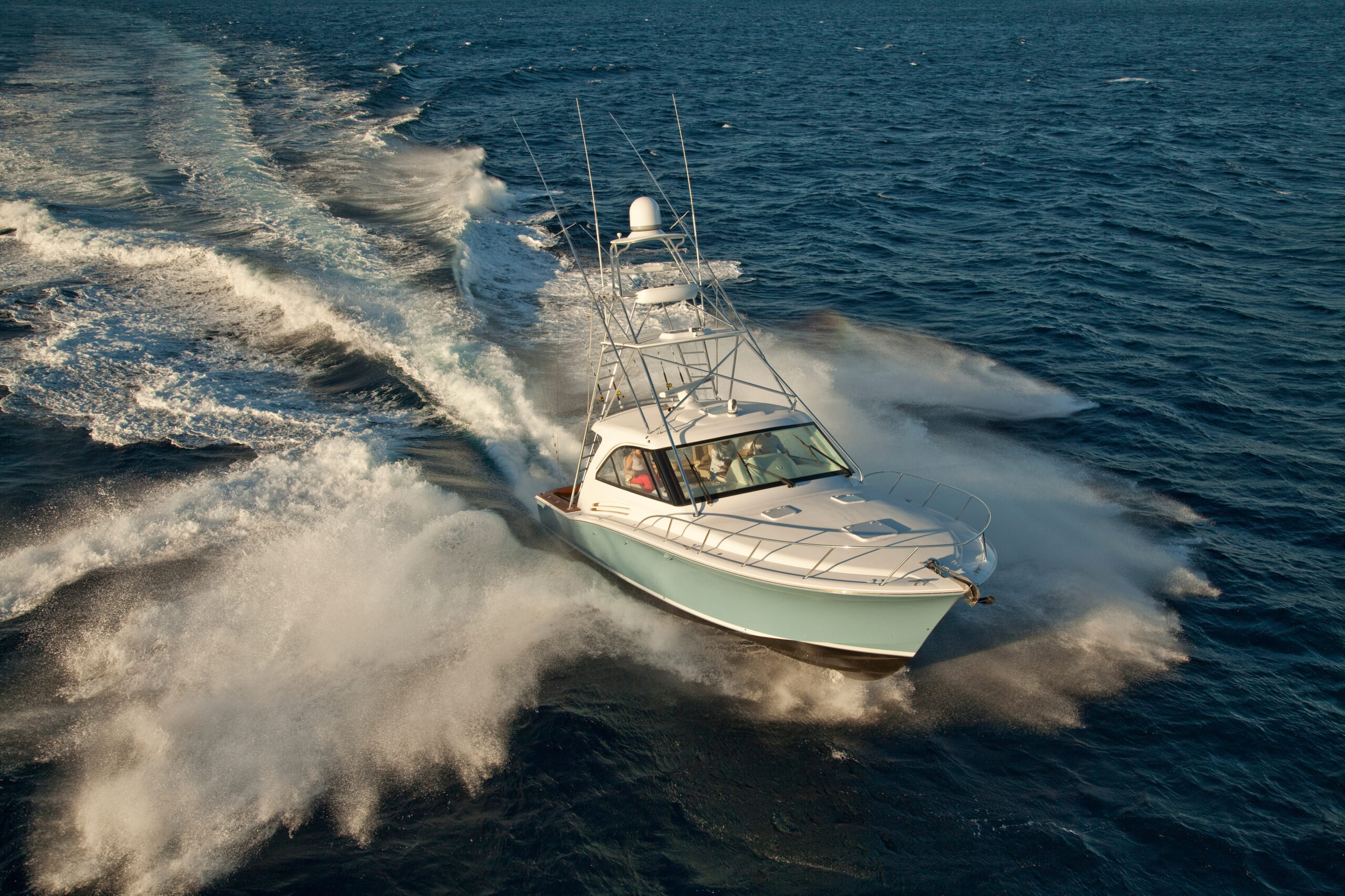 Hatteras 45EX aerial_4466.-¬Jim-Raycroft