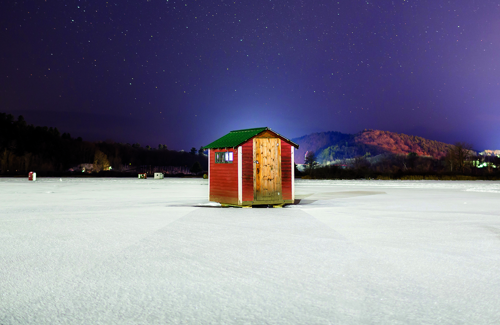 Federico Pardo, Haisley Shanty, 2016, aluminum print, 36 x 36 inches