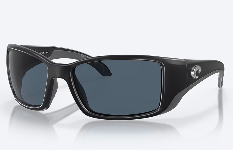 Costa’s Blackfin polarized glasses provide protection and help you spot more fish.
