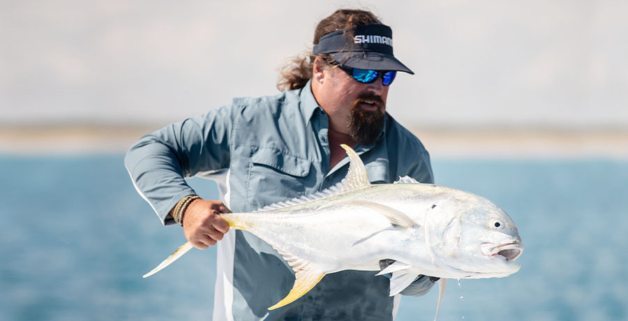 If it swims, Carter Andrews has probably caught it. Photo courtesy The Obsession of Carter Andrews