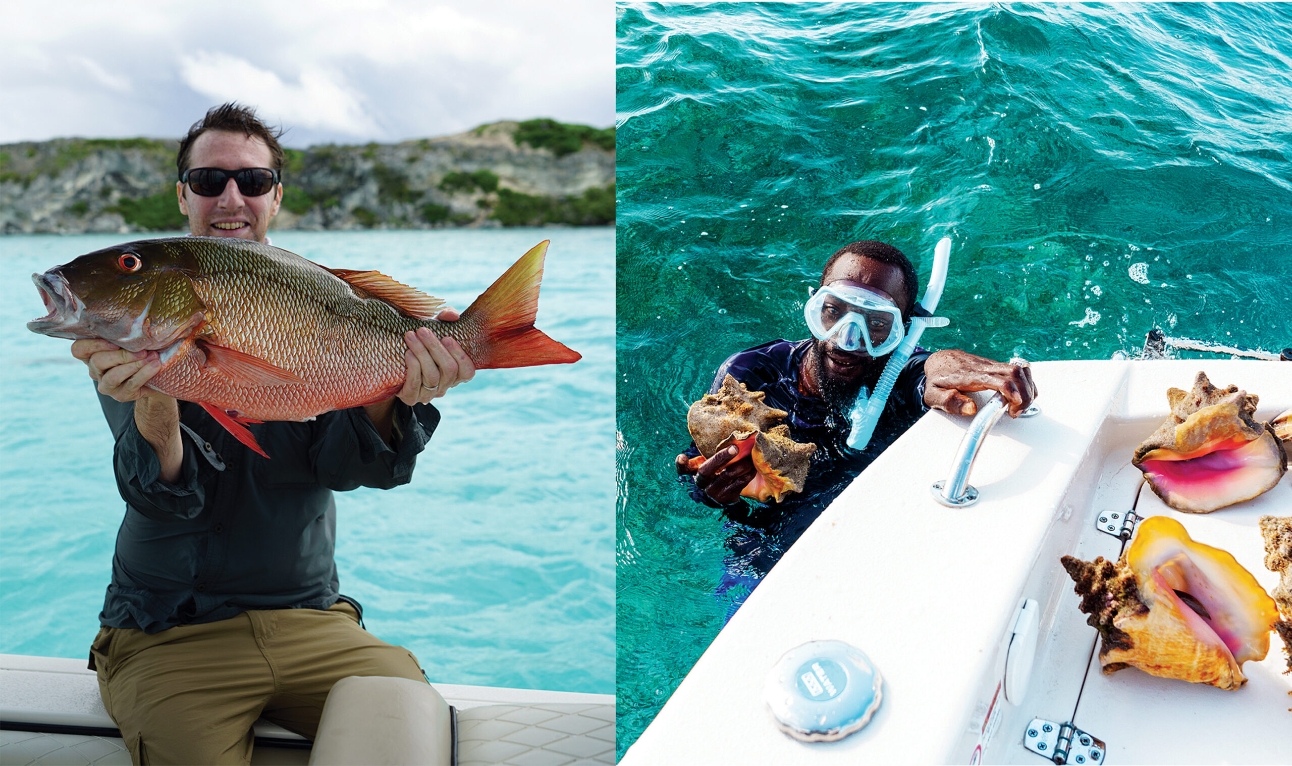 Along with bonefish, large mutton snapper and conch are plentiful around South Caicos. The resort restaurant will happily prepare the latter any way you like.