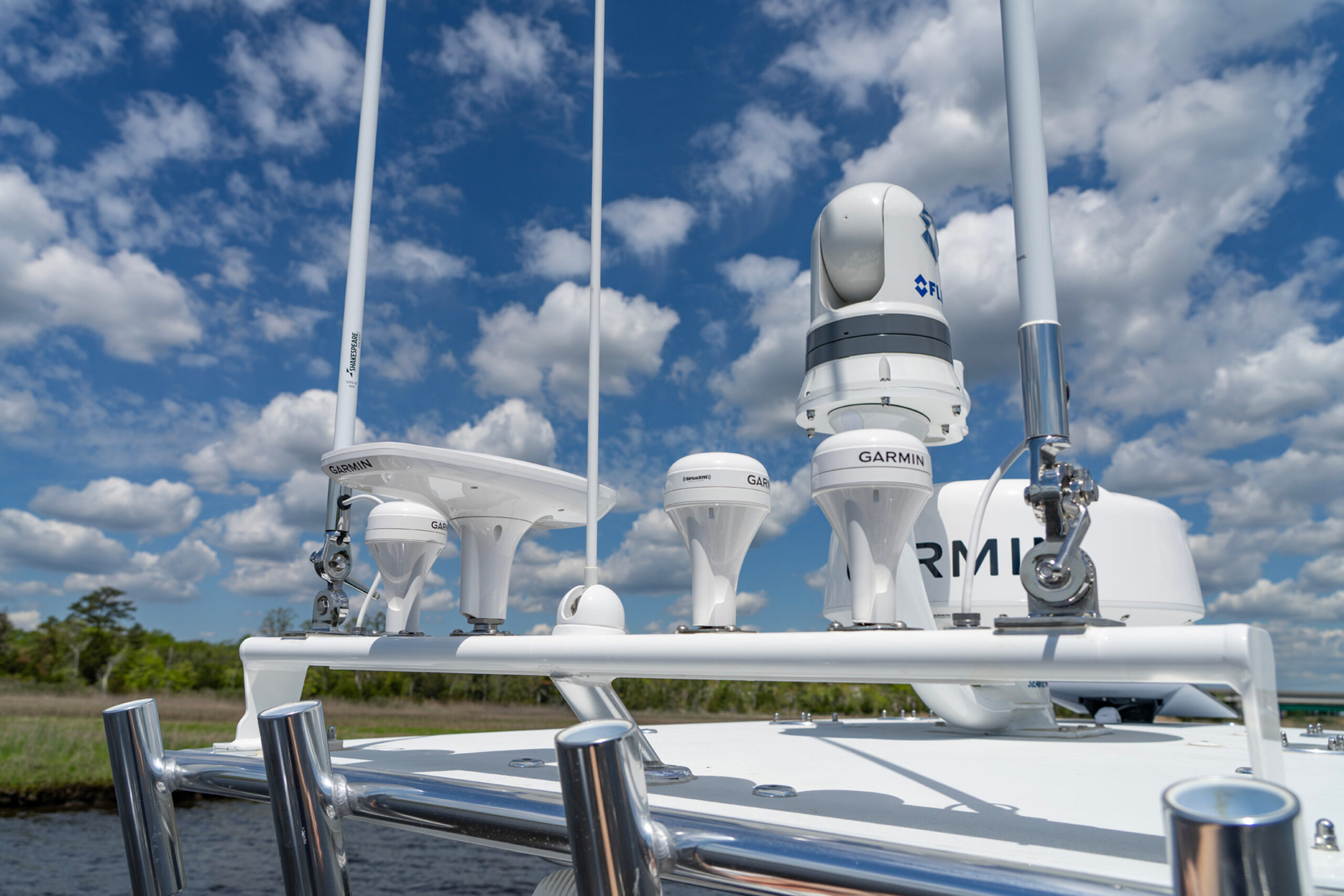 The boat's tools include Garmin’s new AIS messaging feature, which sends whale alerts directly to plotters already installed on thousands of boats. IMAGE COURTESY WAVS