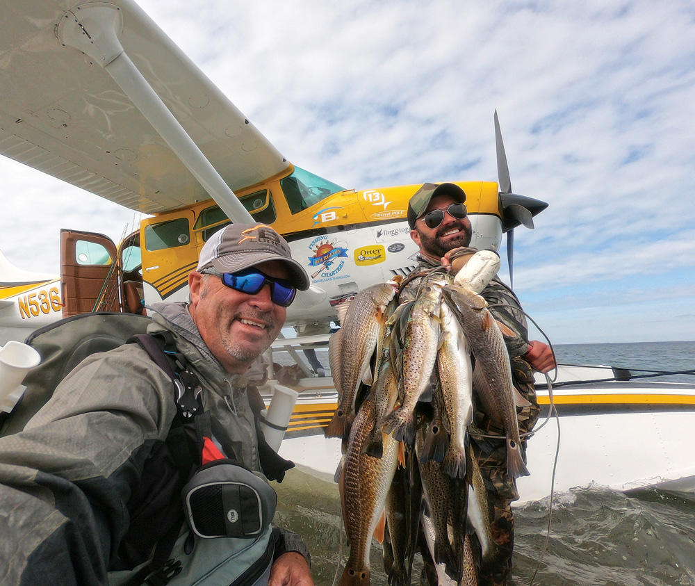 Bourgeois charters sea plane