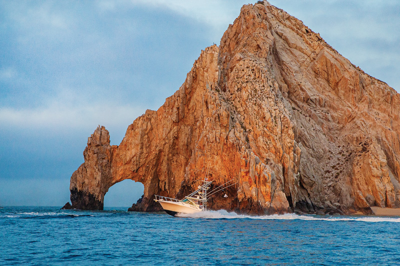 Cabo San Lucas, Mexico, is an ideal spot to target marlin, tuna and dorado.