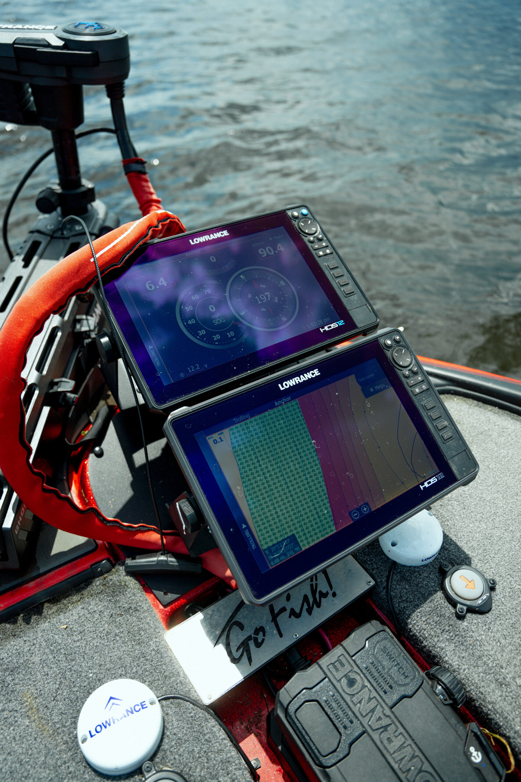 Lowrance HDS Pro and Ghost trolling motor