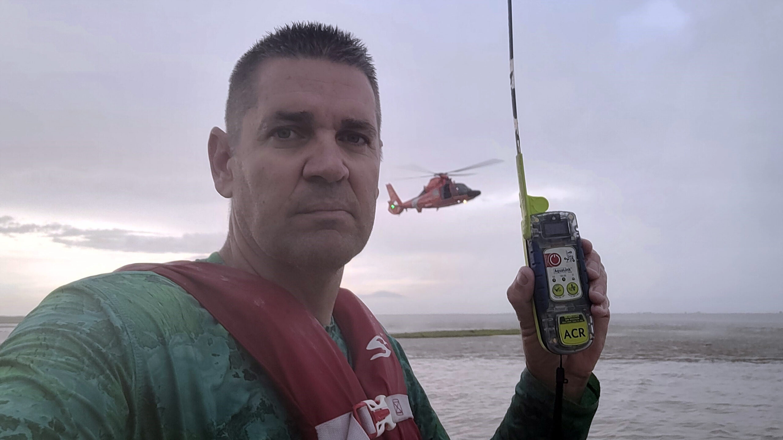 Rescue with ACR personal locator beacon