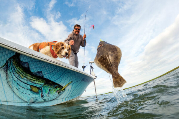 Capt. Frank Crescitelli catching fish in New York