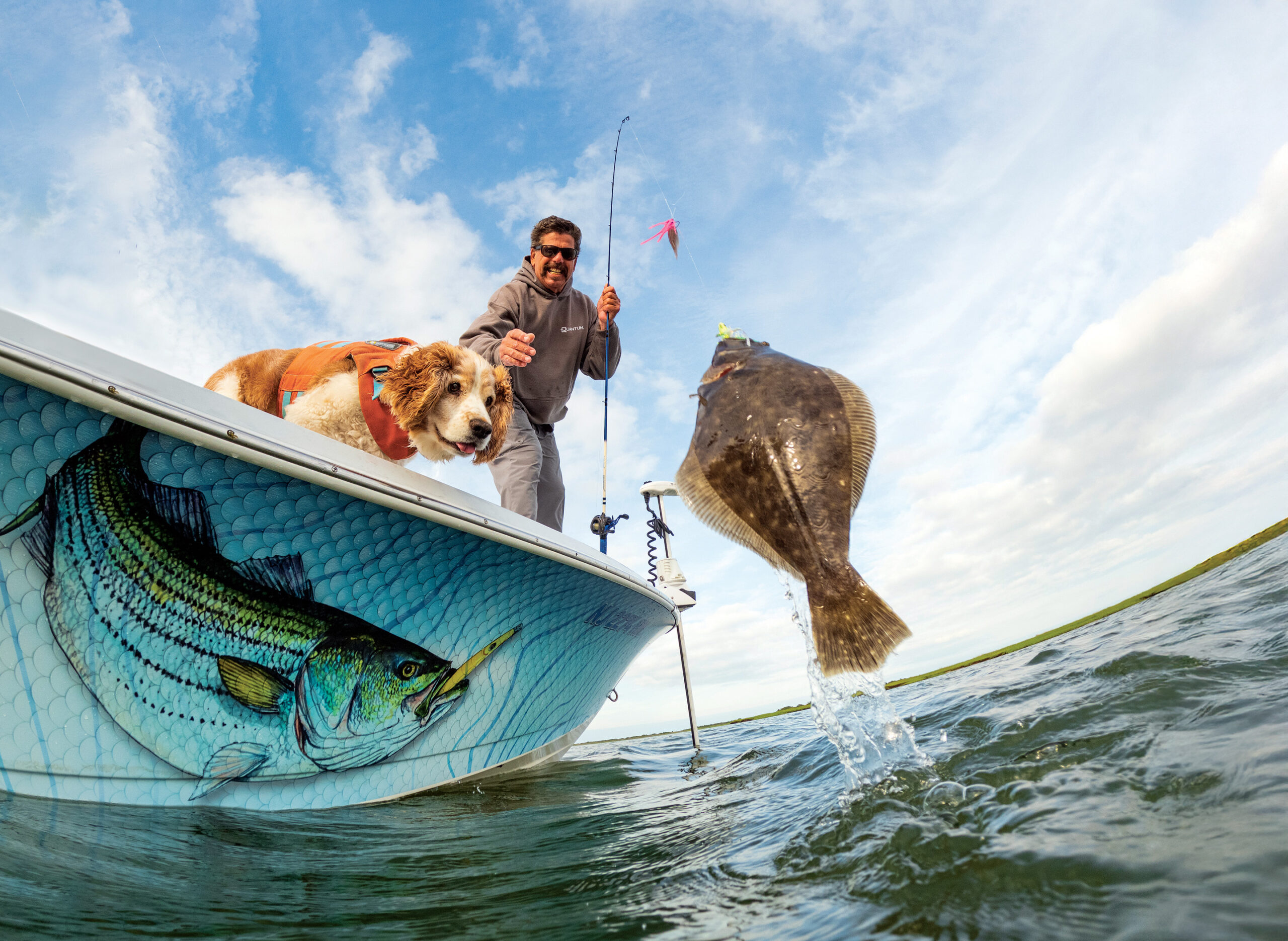 Capt. Frank Crescitelli catching fish in New York