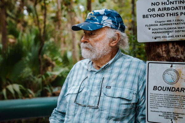Flip Pallot in the wilderness