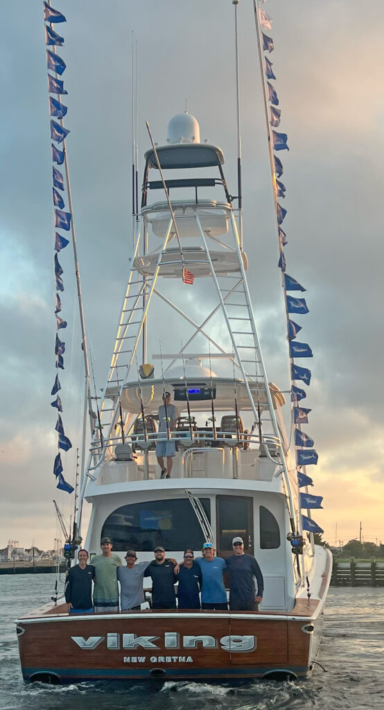 Viking 68 releases 94 marlin in Overnight Tournament. 