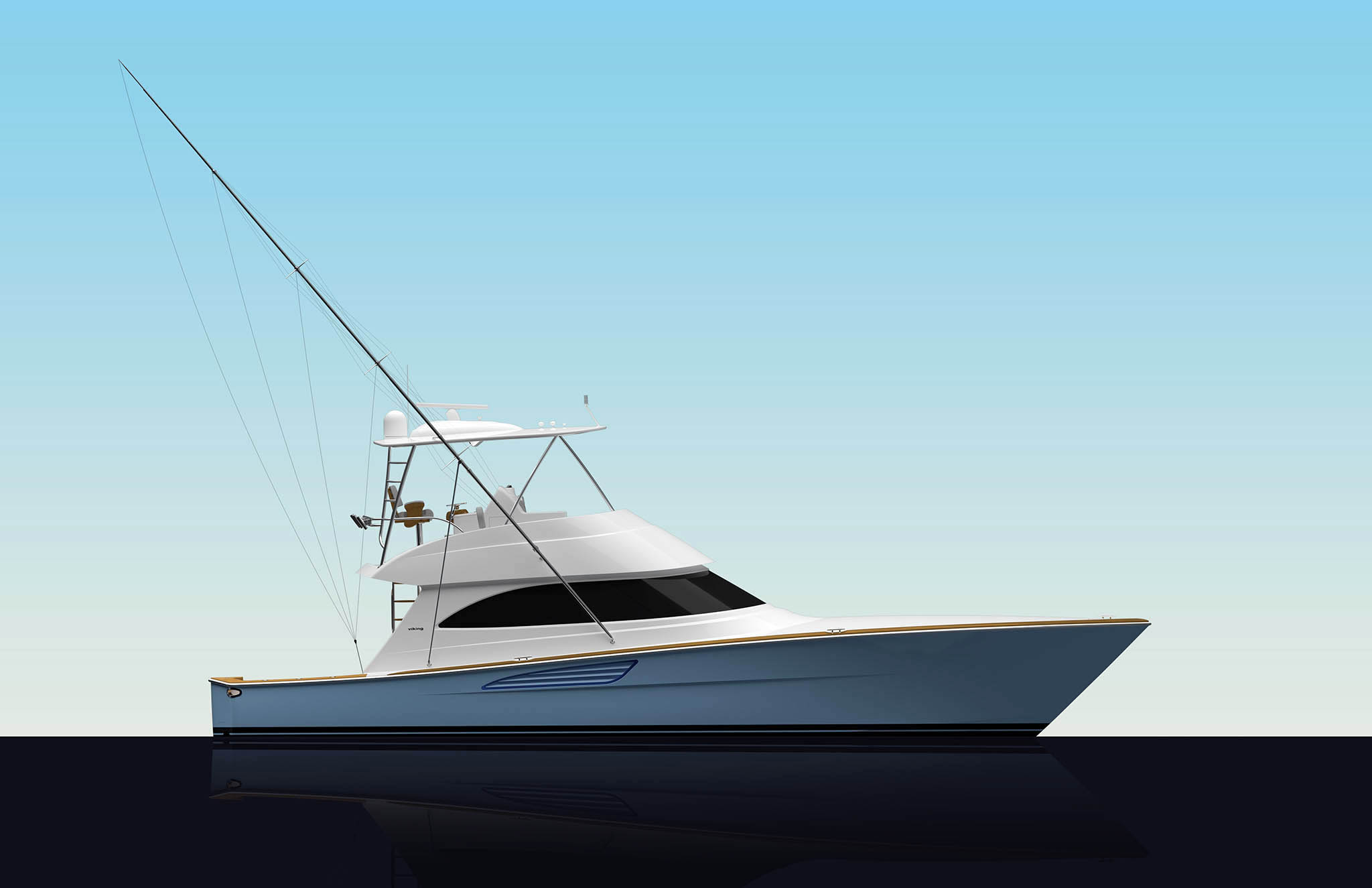 PROFILE—50’C—wl-up-bg Viking 50 Convertible