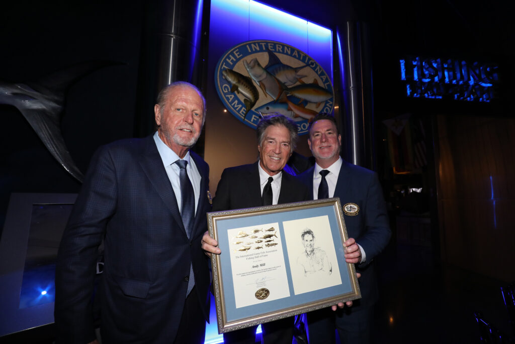 Andy Mill IGFA Fishing Hall of Fame induction