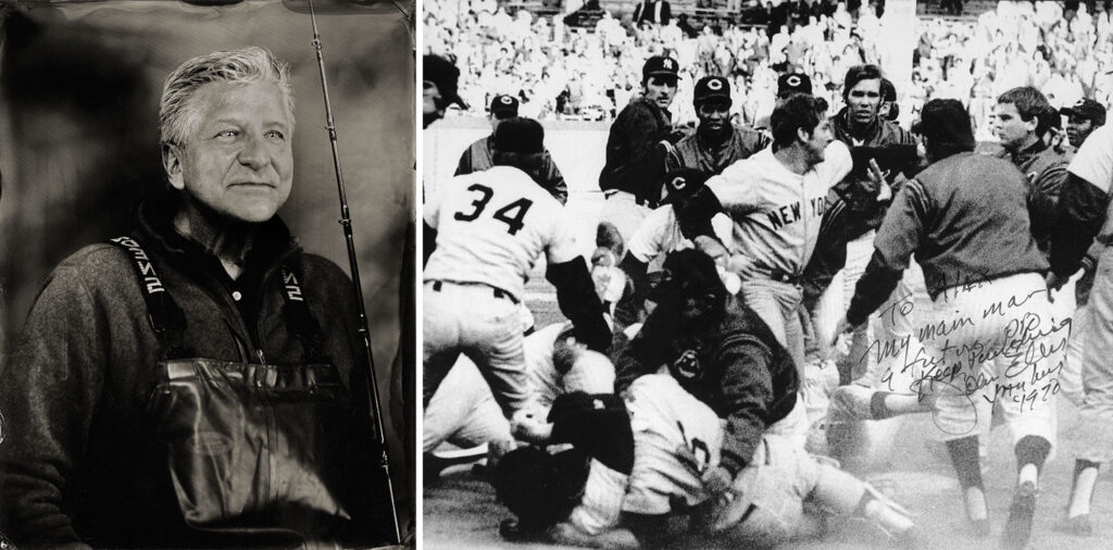 John Ellis in his fishing gear